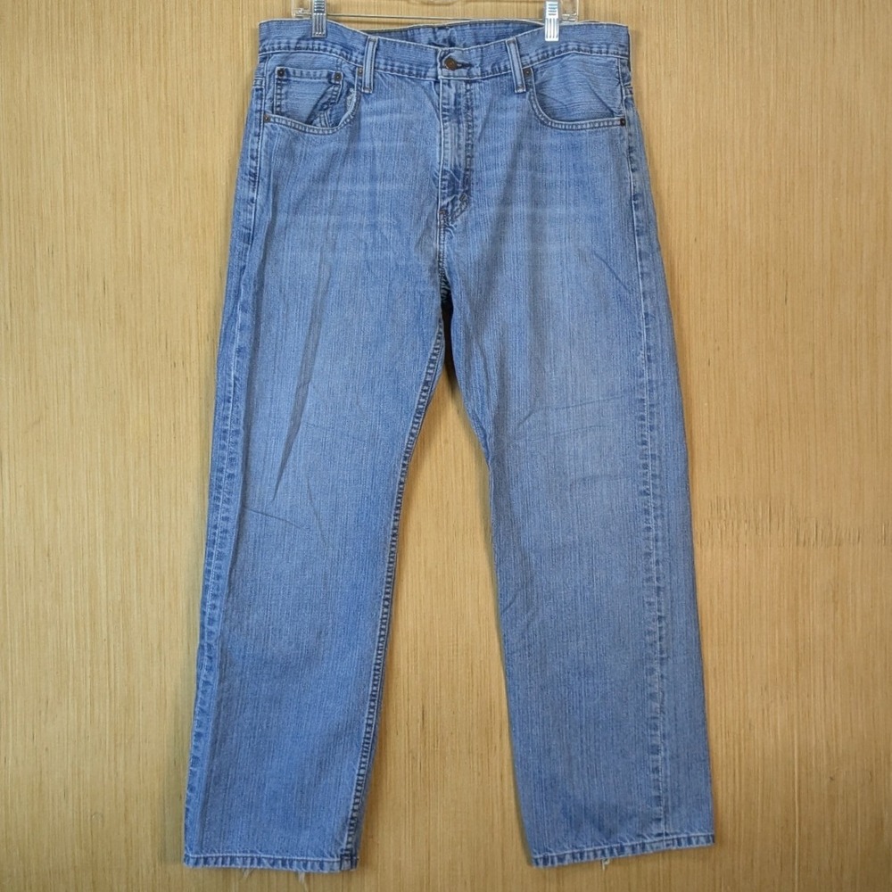 Levi Strauss & Co 569 Jeans Mens 36x30 Straight Leg Denim Blue‎